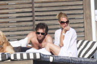 Nicollette Sheridan beach time & new love