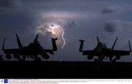 Lightning images from the U.S. Navy, various locations - 2009