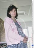 Theresa Winters, mother of 13 children, pregnant for the 14th time, Luton, Bedforshire, Britain - 30 Jul 2009