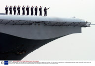 200TH ANNIVERSARY OF THE BATTLE OF TRAFALGAR, PORTSMOUTH HARBOUR, BRITAIN - 27 JUN 2005