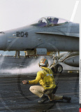 GOLFE PERSIQUE: A BORD DU USS NIMITZ      DEPLOYE   DANS LE GOLFE PERSIQUE DANS LE