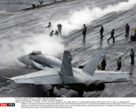 PERSIAN GULF: USS AIRCRAFT CARRIER THEODORE ROOSEVELT