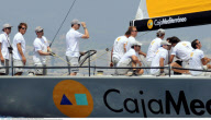 PRINCE FELIPE OF SPAIN sailing on board of the CAM during the Audi Sailing Cup 