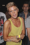 Paris' new BFF Stephen Hampton at Bardot