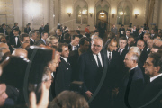 German Federal Chancellor Helmut Kohl on official visit to USSR