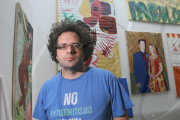 British Artist Jasper Joffe at the Idea Generation Gallery