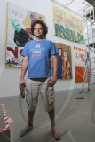 British Artist Jasper Joffe at the Idea Generation Gallery
