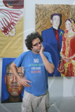 British Artist Jasper Joffe at the Idea Generation Gallery