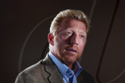 German Former World No. 1 professional tennis player Boris Becker