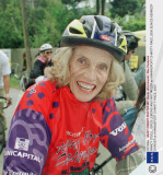 NANCY O'DELL, GREG LEMOND AND NIKI TAYLOR at HYANNISPORT CHARITY RACE, 2000