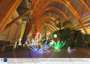 Michael Bosanko's light graffiti photography for Talk Talk, Britain - Aug 2009