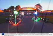 Michael Bosanko's light graffiti photography for Talk Talk, Britain - Aug 2009
