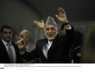 AFGHANISTAN: HAMID KARZAI ELECTORAL RALLY