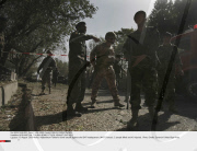 AFGHANISTAN: TALIBAN BOMB ATTACK AGAINST ISAF HQ'S