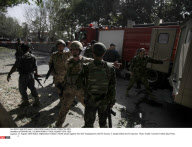 AFGHANISTAN: TALIBAN BOMB ATTACK AGAINST ISAF HQ'S
