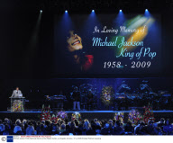 Michael Jackson Public Memorial Service at the Staples Center, Los Angeles, America - 07 Jul 2009