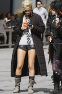 ST TRINIANS FILMING IN LONDON