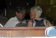 EXCL.: Lovebirds PINK and hubby COREY HART having a cozy lunch in Los Angeles