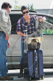 Ashley Gtreene Departs Vancouver with the Pooch and a Heart Ring