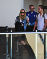 Lisa Marie Presley Departs LA