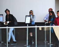 Lisa Marie Presley Departs LA