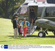 President Barack Obama and Family Returning to the White House Over the Labor Day Holiday Weekend, Washington DC, America - 06 Sep 2009