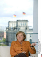 BERLIN: Angela Merkel at the chancellery