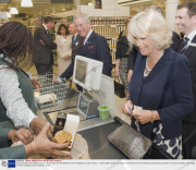Prince Charles and Camilla, Duchess of Cornwall visit the Waitrose store in Belgravia, London, Britain - 10 Sep 2009