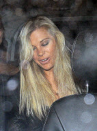 CHELSY DAVY OUT ON THE TOWN