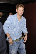 PRINCE HARRY OUT ON THE TOWN
