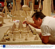 Buildings Made from Toothpicks by Stan Munro - 11 Sep 2009