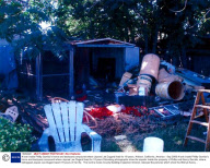 A look inside Phillip Garrido's home and backyard compound where Jaycee Lee Dugard lived for 18 years, Antioch, California, America - Sep 2009