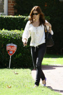 Jessica Biel looks happy and beautiful