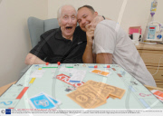 Great Train Robber Ronnie Biggs at his nursing home in Barnet, London, Britain - 28 Aug 2009