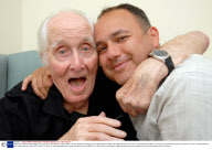 Great Train Robber Ronnie Biggs at his nursing home in Barnet, London, Britain - 28 Aug 2009