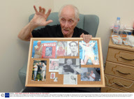 Great Train Robber Ronnie Biggs at his nursing home in Barnet, London, Britain - 28 Aug 2009