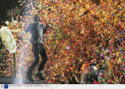 Coldplay in concert at Wembley Stadium, London, Britain - 19 Sep 2009