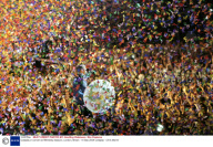 Coldplay in concert at Wembley Stadium, London, Britain - 19 Sep 2009