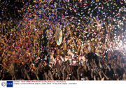Coldplay in concert at Wembley Stadium, London, Britain - 19 Sep 2009