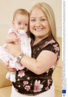 Britain's smallest mum, Karina White, Bolton, Britain - Jul 2009