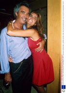 JULIA THOLSTRUP AND FLAVIO BRIATORE ENGAGEMENT PARTY, DAPHNE'S RESTAURANT, LONDON, BRITAIN - MAR 1994