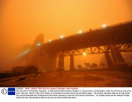 Red dust storm hits Sydney, Australia - 23 Sep 2009