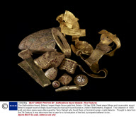 The Staffordshire Hoard, Britains' largest Anglo-Saxon gold find, Britain - 24 Sep 2009
