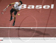 BASEL: Roger Federer at Davidoff Swiss Tennis Tournament