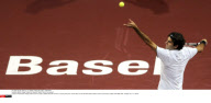 BASEL: Roger Federer at Davidoff Swiss Tennis Tournament