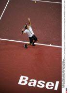 BASEL: Roger Federer at Davidoff Swiss Tennis Tournament