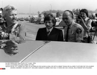 USA:ROMAN POLANSKI A LA SORTIE DE SON PROCES