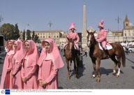 The Pink Patrol, Rome, Italy - 26 Sep 2009