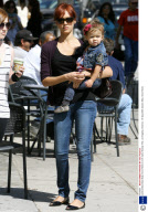 Jessica Alba takes Baby Honor Marie to Urth Cafe, Beverly Hills, Los Angeles, America - 30 Sep 2009