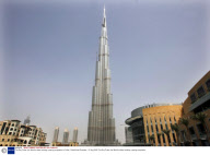 The Burj Dubai, the World's tallest building, nearing completion in Dubai, United Arab Emirates - 12 Aug 2009